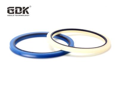 China GDK Yellow Blue Colour PU NY Material Hydraulic Buffer Seal HBY Rubber Hydraulic Seals Ring For Excavator Spare Parts for sale