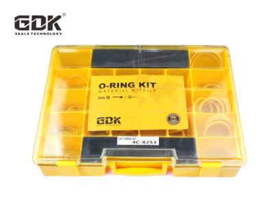 China GDK Factory Produce Silicone O Ring Seals 4C-8253 O-Ring Kit Box For Caterpillar Excavator for sale