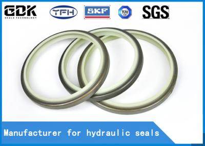 China Bearing Dust Hydraulic Wiper Seal , DKB/DKBI Metal Hydraulic Cylinder Seals for sale