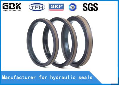 China Wear Resistance SPGW Double Acting Piston Seal , SPGW PTFE Piston Seal for sale