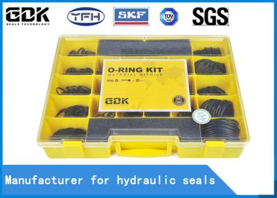 China High Pressure O Ring Seals , Hyundai O Ring Kit Box Nitrile Rubber O Rings for sale