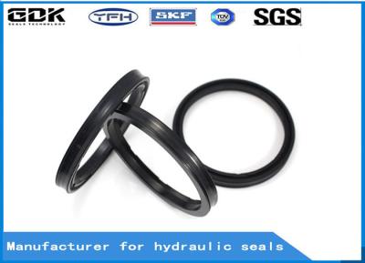 China IUH Black Excavator Hydraulic U Seal , Hydraulic Rod Seals High Performance for sale