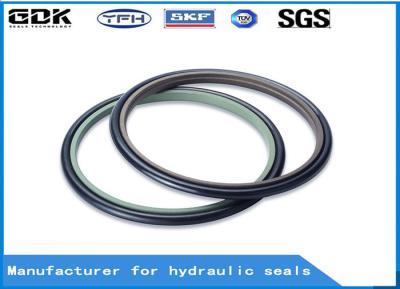 China High Performance Hydraulic Buffer Seal HBTS PTFE + Bronze Rod Step Seal for sale