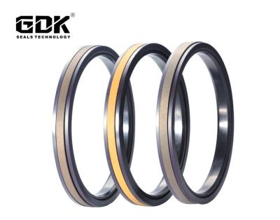 Chine Couleur de bronze du joint d'étanchéité de SPGW-Pistion PTFE+NBR+NY pour le joint de cylindre hydraulique de machine d'excavatrice à vendre