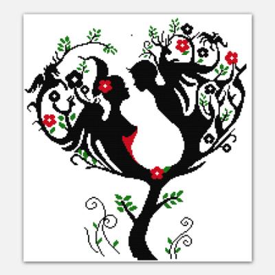 China China NKF Lover Tree Cross Stitch Kit for Needlepoint Quilting Patterns for sale