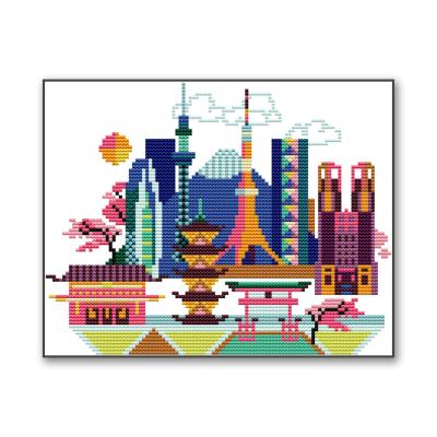 China Worldwide NKF cross stitch kits for adults aida cloth cross stitch kits for sale