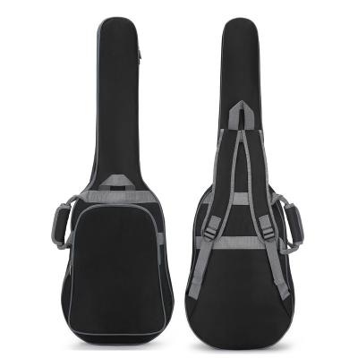 China Factory direct selling durable electric guitar bag double shoulder bag porcelain guitar bag custom for sale