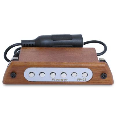 China OEM service high grade hot sale acoustic guitar mahogany wood sound hole tapping non multifunctional skysonic flat pickup for sale