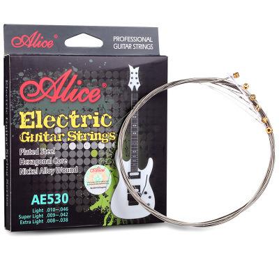 China Factory Price Alice AE530-SL/L/XL Eco-friendly Electric Guitar Strings Wholesale High Grade Steel Core Guitar Strings for sale