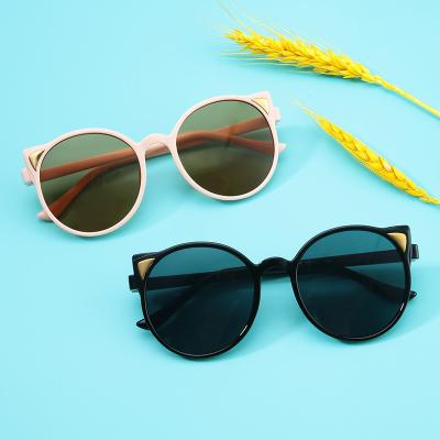 China Fashion sunglasses wholesale high quality round kids UV protection sunglasses for kids for sale