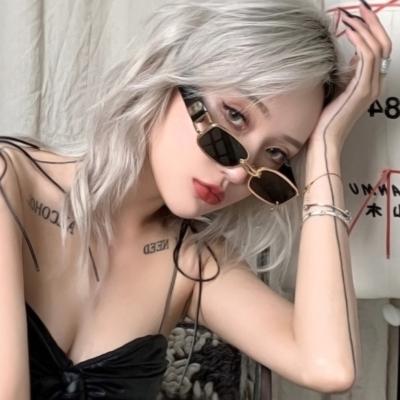 China Fashion Sunglasses 2021 New Arrivals Retro Designer Eyewear UV400 Fashionable Small Hip-pop Luxury Eyewear Sunglasses For Women Men for sale