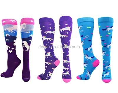 China DYHR-0067 antibacterial equestrian socks, riding socks, riding socks, knee-high for sale