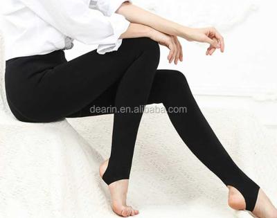 China Breathable Seamless Warm 600D Thermal Tights Seamless Fleece Striped Gaiters For Women - Winter, Workout & Everyday Use - O for sale