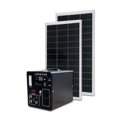 China 1000w Mobile Solar Generator Emergency Power Supply Flashlight Power Storage Outdoor Portable Emergency Power Station 1 - Pie 99 for sale