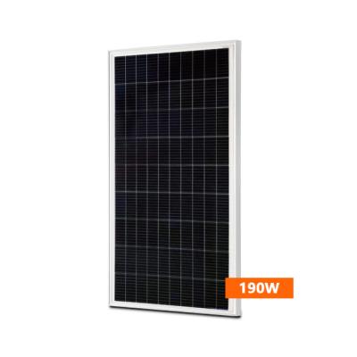 China 18V180W 190w 18V24v 200w solar panels, China wholesale high power solar panels 182mmx182mm for sale