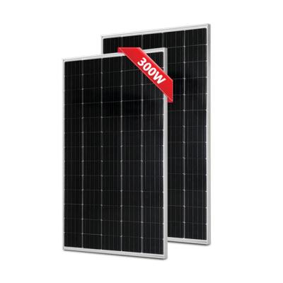 China Qibu Solar Panel 18V 36V 300W 350w Monocrystalline Silicon Photovoltaic Panel Price Power Generation Glass Laminated Solar Panel 182mmx182mm for sale