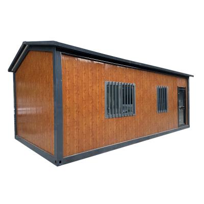 China Fully Furnished Mobile Home Portable Living 20ft 40ft Flat Pack Container House for sale