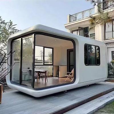 China Multi-function Trend Prefabricated House Space Capsule Hotel Small House Capsule Home Residential Eco Friendly Advantage for sale