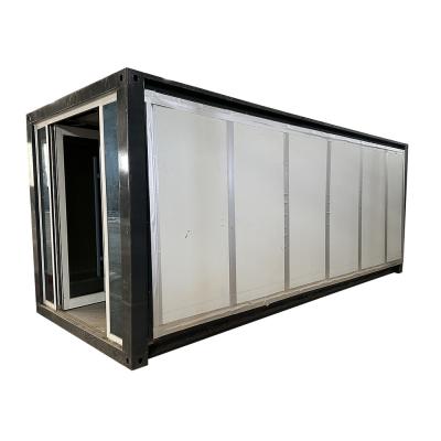 China Aluminum Window Modern Expandable Container House with 2 Bedrooms and Customized Window Size for sale