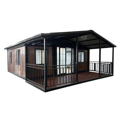 China Makkelijk te installeren Branddicht lichtstaal geprefabriceerd modulair huis van staal luxe containerhuis voor 15-30 jaar levensduur Te koop