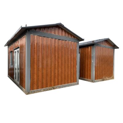 China Fast Building Prefab Flat Pack House Sandwich Panel Container House with Contemporary Design Style for sale