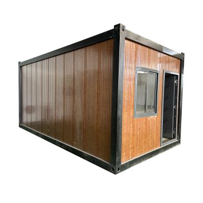 China Quick Installation Advantage Customized Grain 20 40 Ft Portable Prefabricated Flat Pack Container House with Quick Assembly for sale