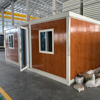 China Edifício de escritórios Container portátil estendível Casa 20Ft Casas pré-fabricadas Casa de contêineres expansível com design de layout livre à venda