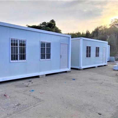 China Detachable Container Prefabricated House Waterproof Fireproof Container Van Houses Mobile House Container with Materials for sale