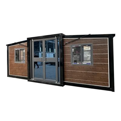 China Quick Installation Advantage 20 40 Ft Prefabricated Portable Light Steel Frame Modern Movable Expandable Container House for sale