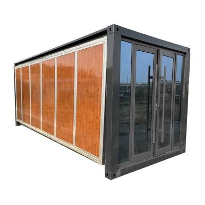 China Galvanized Steel Frame Winter Insulated Mini Light Steel Prefab Home for Comfortable Living Customizable 1-3 Bedrooms for sale