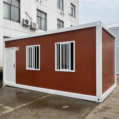 China Customized Color Layout Detachable Container Houses with PVC Board Floor and Broken Bridge Aluminum Door for sale