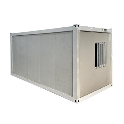 China 3C/CE/CL/SAA Standard-Sicherheitstür 20/40ft Klappbare vorgefertigte Bürocontainer Häuser für Wohnung Büro Einfach zu installieren zu verkaufen
