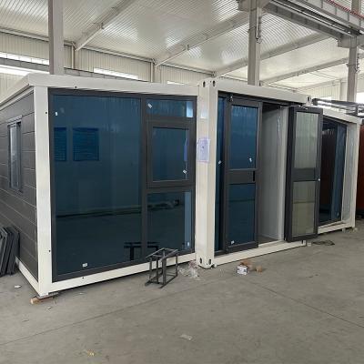 China Gepersonaliseerd Sandwich Panel Uitbreidbare Container Huis 30ft 40ft Luxe Opvouwbaar Huis voor uw eindmarkt Te koop