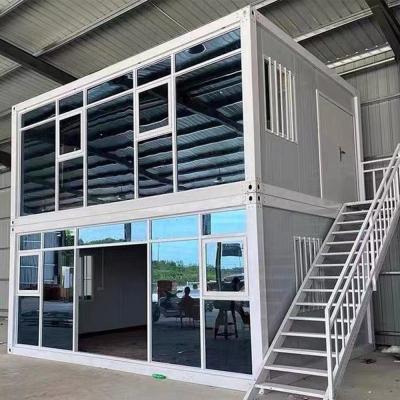 China Professional Breathable Detachable Prefabricated Mini House Container Homes 40ft Luxury House for 15-30 Years Service Life for sale