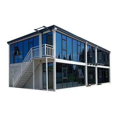 China Detachable Container Houses with Sandwich Panel and Steel Frame in 40 x 40 Size for sale