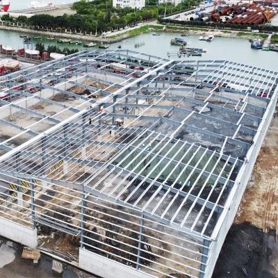 China Industrial Steel Structure Workshop Large Square Meter Steel Warehouse with Wide Span and Industrial Design Style for sale