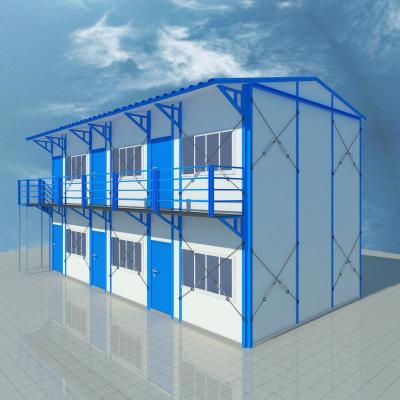 China Square Prefab House Sandwich Panel Houses Mobile Prefab Home Hurricane Proof Prefab Steel Structure Moduler Homes for sale