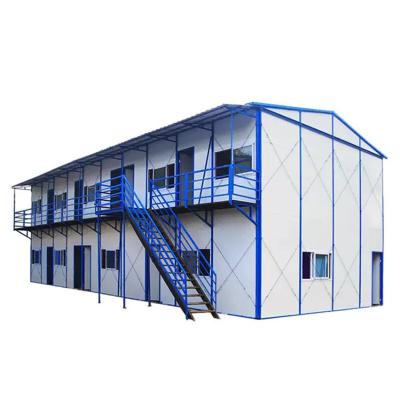 China Taller Almacén Oficina de Construcción Casa prefabricada Diseño personalizado con 50/75/100mm Wave Sandwich Panel Pared en venta