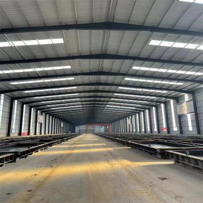 China Easy Install Prefabricated Modular Houses Steel Structure Metal Warehouse with Customized Color and Free Shipping for sale