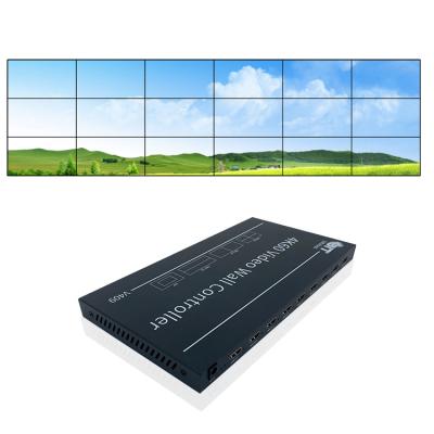 China Hotel Support RS232 Control 5 IN 6 OUT Of HDMI 4k 2x3 Video Wall Controller for sale