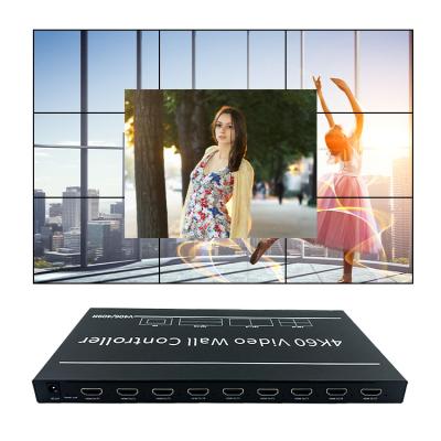 China 90 Degree Rotation Meistverkaufte 2x2 4x4 LCD-LED-TV-Spleibildschirmanzeige HDMI-Videowand-Controller 4K for sale