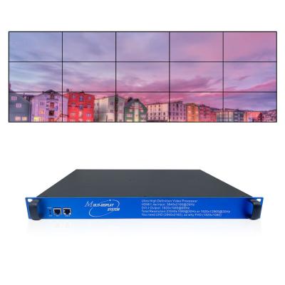 China Conference Electronic Arts Wider Field Of View 2x8 2x7 8k Video Wall Controller for sale