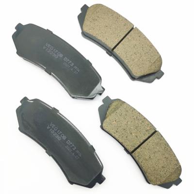 China Wholesale SEMI-METALLIC CERAMIC Brake Pads Manufacturer 04465-05130 04465-05170 A-708WK Brake Pads For Toyota Cars for sale