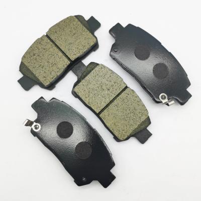 China SEMI-METALLIC CERAMIC brake pads D242 04465-21010 genuine good quality china for Toyota Corolla for sale