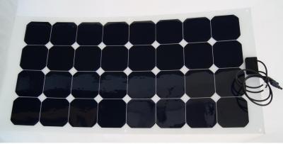 China Azul profundo los paneles solares flexibles de 90 vatios para los barcos/residencial finos en venta