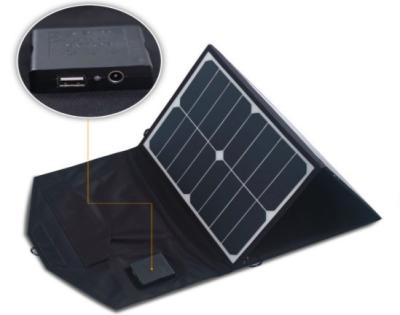 China 39 Watt Solar Panel Phone Charger Auto Recovery Protected Color Variety Options for sale