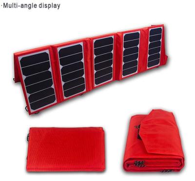 China 65W Portable Solar Panel Charger For Laptop ,  Intelligent Solar Charger for sale