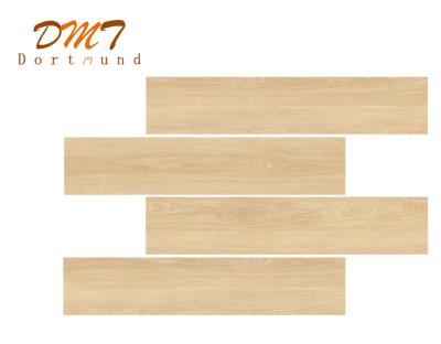 China Modern hot selling 200*1000mm heat insulation wood grain non-slip floor tiles for flooring for sale