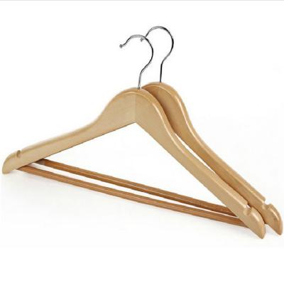 China Environmental protection hanger wooden frame wooden hanger for clothing standing type for clothing hanger body shape wood bath clothes for sale