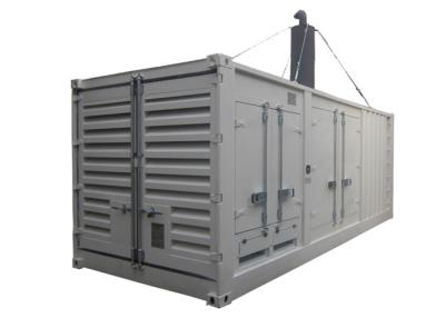 China 3 fase Geluiddichte 1000kw 1250kva 900-1000KW Diesel Generator Cummins KTA50G3 Te koop